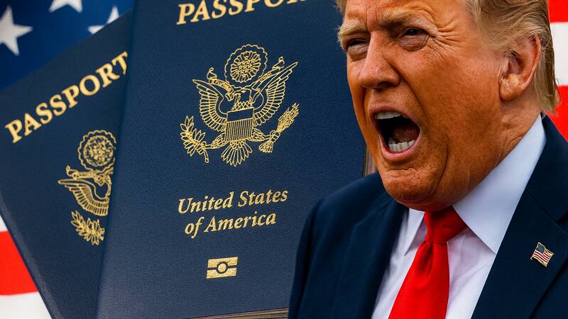 Medida nacional: Estados Unidos está rechazando automáticamente todos estos pasaportes en los aeropuertos del país.