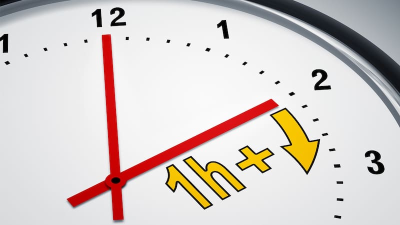 El cambio de hora afecta a la mayoría de los estados de USA. Fuente: Archivo.