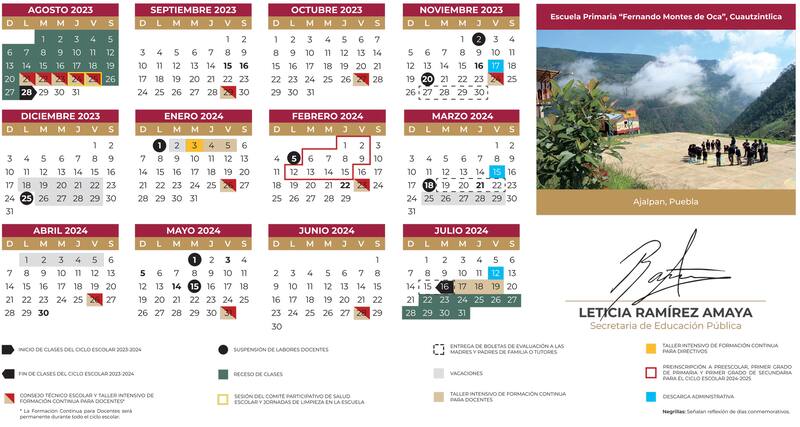 Según el calendario escolar 2023-2024, las vacaciones de invierno de diciembre comienzan el lunes 18 en México y los estudiantes deben volver a clases el lunes 8 de enero. Foto: sitio web SEP