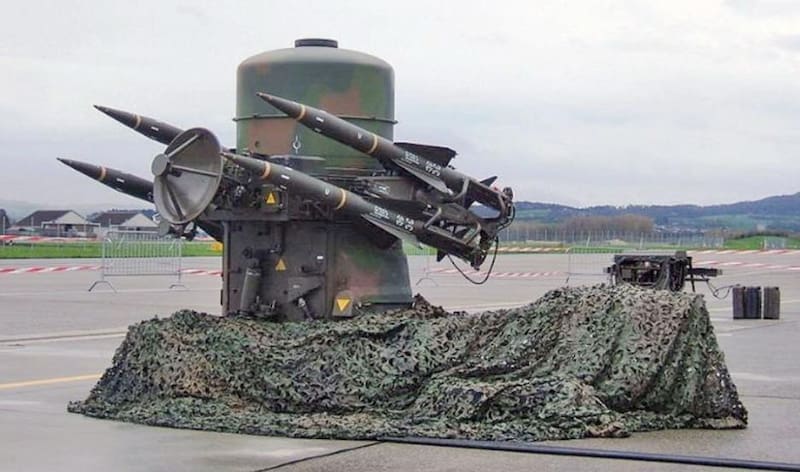 Armamento de última generación en la base militar británica en las Malvinas