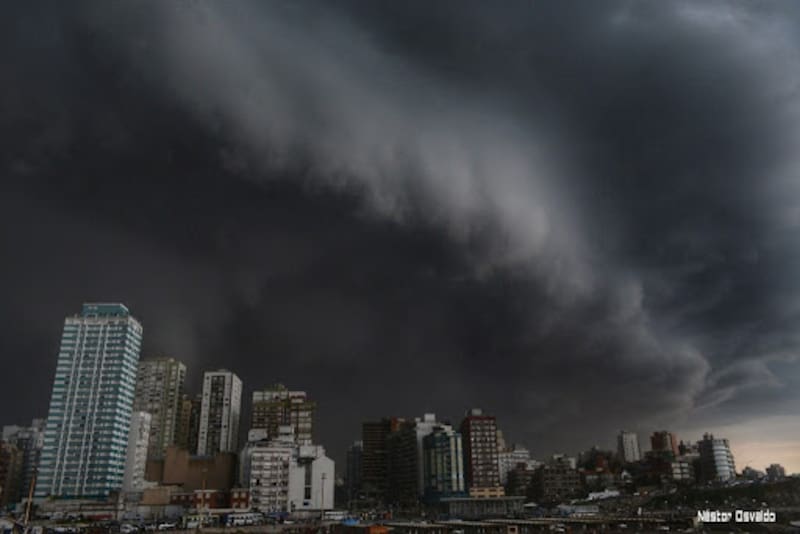 Preemergencia | Una fuerte tormenta con vientos huracanados afecta a varias provincias: ¿cuáles son las zonas con en alerta por lluvias intensas? Fuente: Archivo