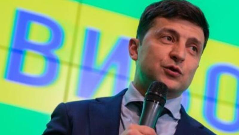 Presidente de Ucrania, Volodymyr Zelensky.