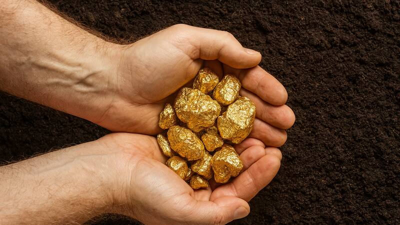 El hallazgo del siglo: descubren un yacimiento de oro por accidente y pertenece todo a un país.
