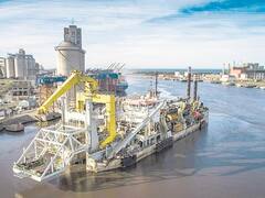 Quequén es el puerto más profundo de la Argentina