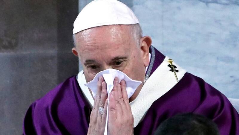 El papa Francisco y su estado de slaud actual. Fuente: Archivo.