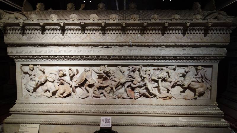 Esta urna funeraria fue usada como mesa durante varios años.