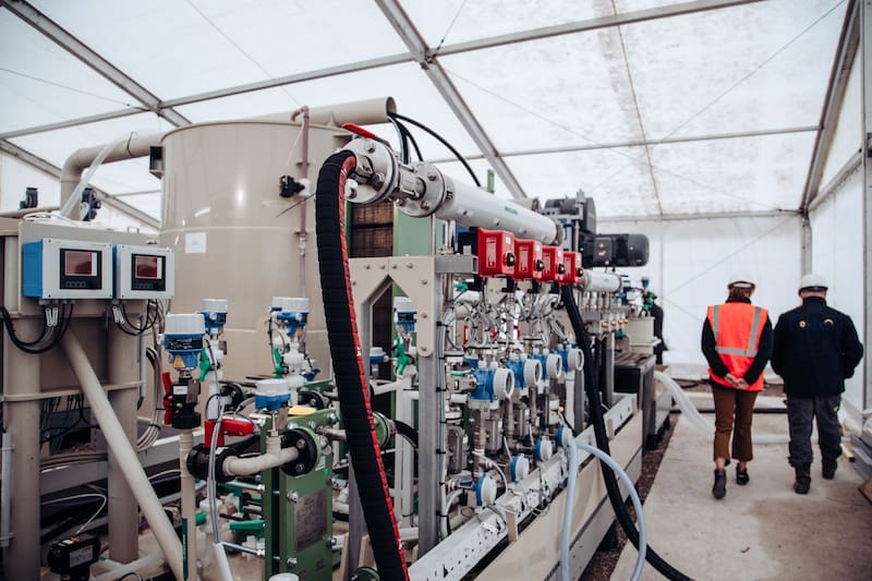 La empresa utiliza un proceso de extracción del litio directo