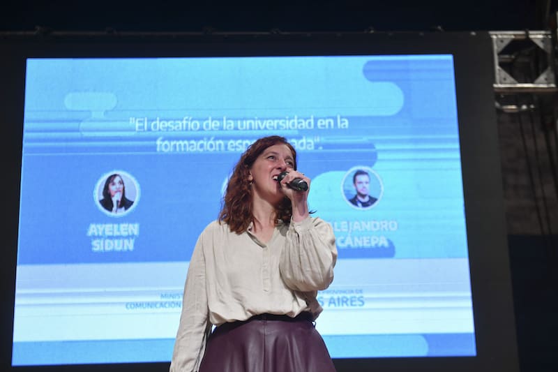 Jesica Rey, ministra de Comunicación de Buenos Aires y vocera del gobernador Axel Kicillof