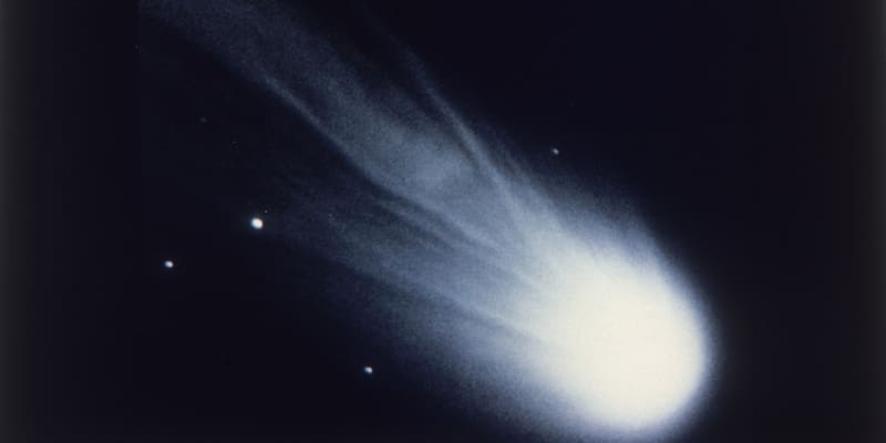 El cometa Halley se vio en 1986 por última ves desde varios puntos de la Argentina. (Fuente: archivo).