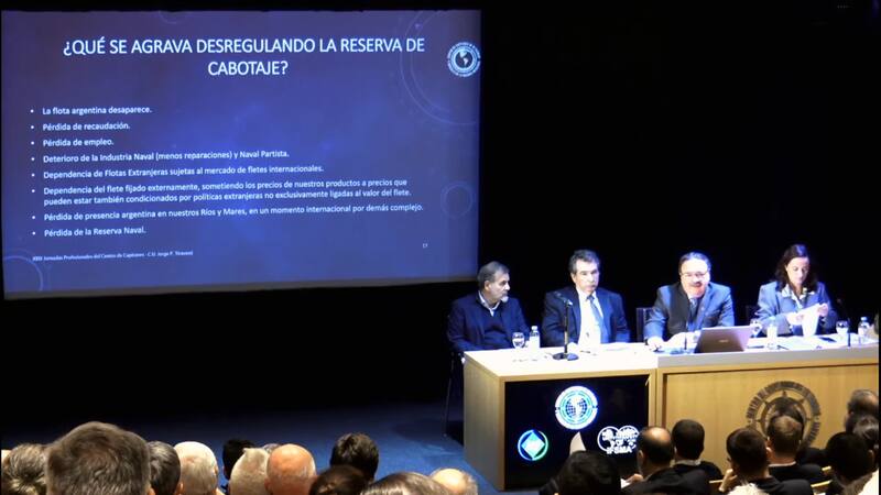 Sergio Borrelli, José Elverdin, Jorge Tiravassi y Marcela Passo.