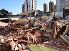 Derrumbe en Villa Gesell | Filtran el dramático momento del rescate: "Alguien me escucha..."