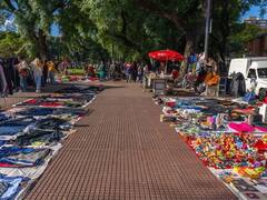 Megaoperativo en Chacarita: la Ciudad desalojó a 5 mil manteros del Parque Los Andes