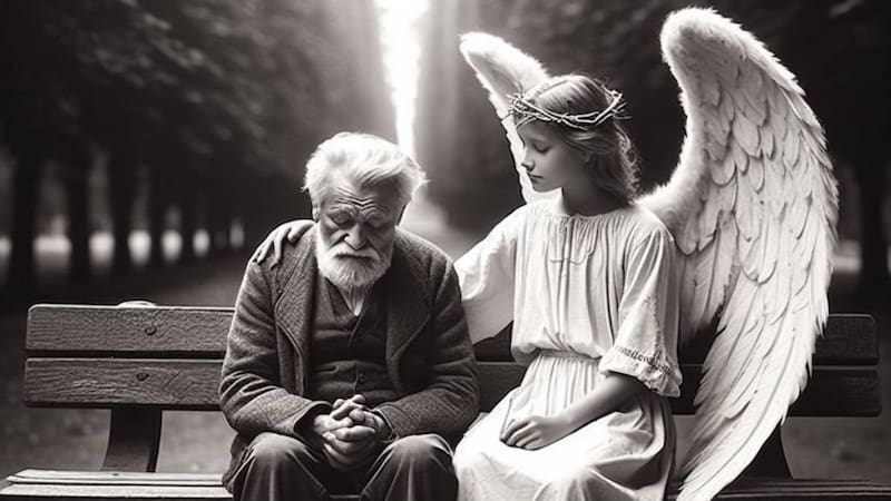 La presencia de los ángeles en tu vida. Fuente: Bing AI.