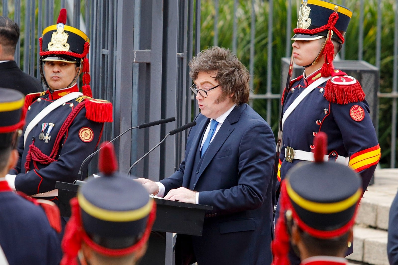 Milei en el homenaje al general San Martín: “Argentina olvidó la demanda de la libertad”