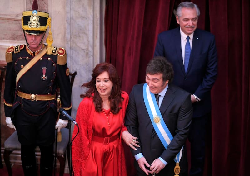 Cristina Kirchner trató al actual mandatario de "showman-economista".