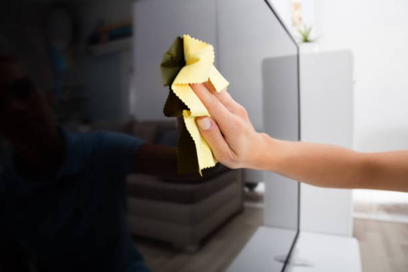 Una mezcla de agua destilada y vinagre blanco es un truco casero efectivo para limpiar la pantalla. (Foto: archivo)