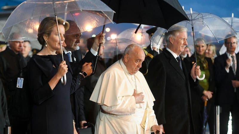 El Papa Francisco, esta semana en Bélgica.