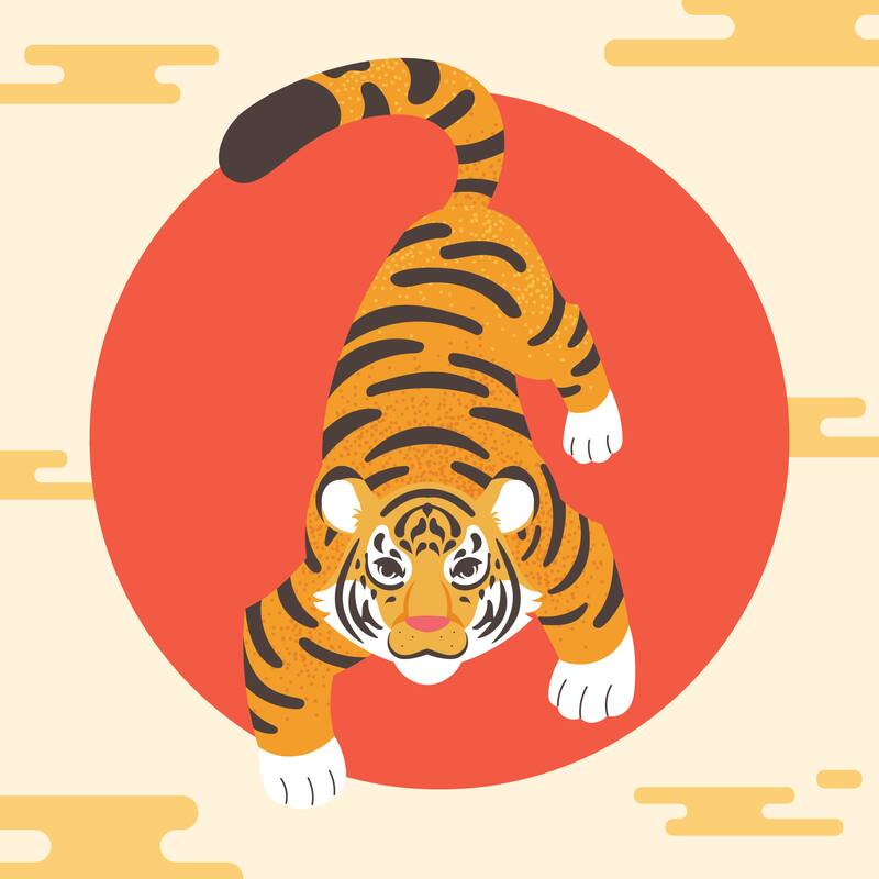 El Tigre en el Horóscopo Chino. Foto: Archivo.