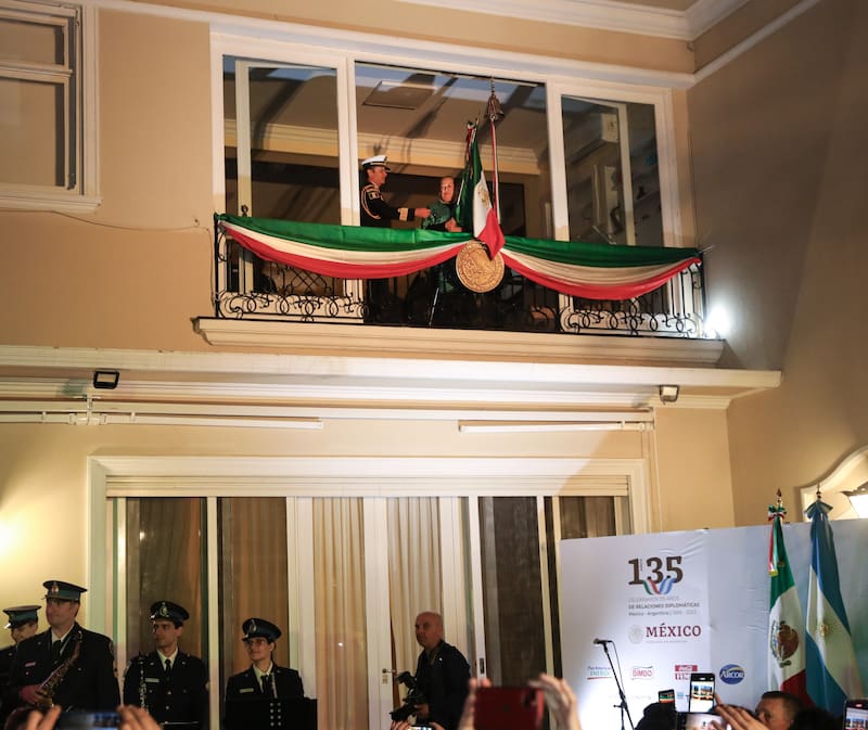 La Embajada de México en Argentina se encuentra en calla Arcos 1650, Buenos Aires. (Foto: Ariel Pérez Cerviño)