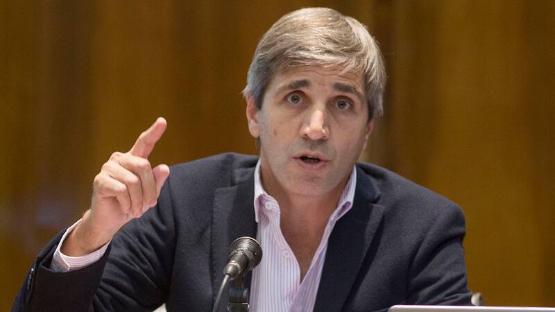 Luis Caputo, titular del Banco Central