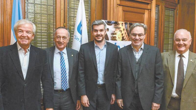 Antes de las PASO de 2017, la directiva de la UIA ya se había entrevistado con Marcos Peña