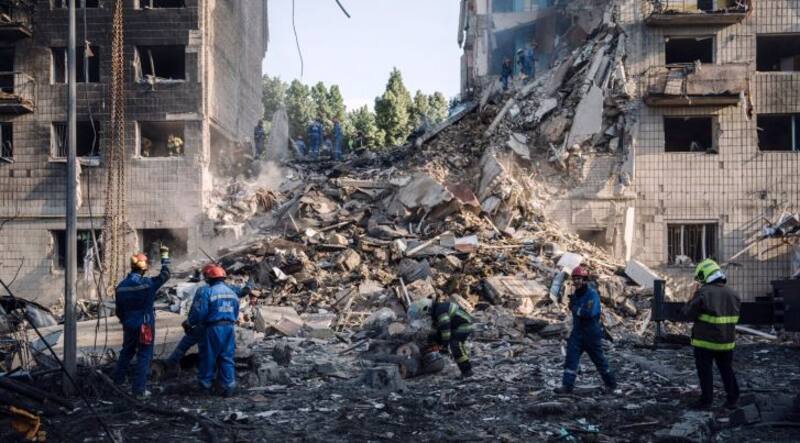 En junio se registraron las mayores cifras mensuales de víctimas civiles en Ucrania en tres años, con 232 personas muertas y 1.343 heridas. Foto: Bloomberg.