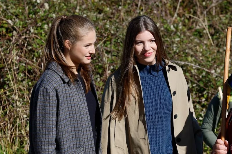 La infanta Sofía no seguirá el camino de su hermana Leonor. Imagen: EFE.