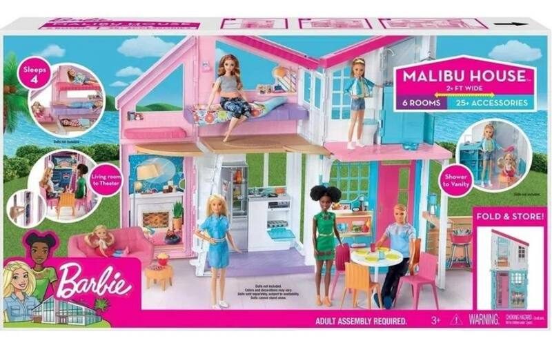 En la Argentina, la 'Casa de Malibú' de Barbie se consigue a $ 164.990 en el sitio web de la juguetería Kinderland.