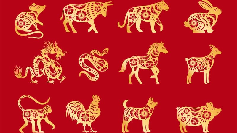Los 12 animales del Horóscopo Chino. Fuente: Archivo.