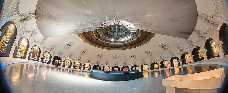 El interior del Palais de Glace