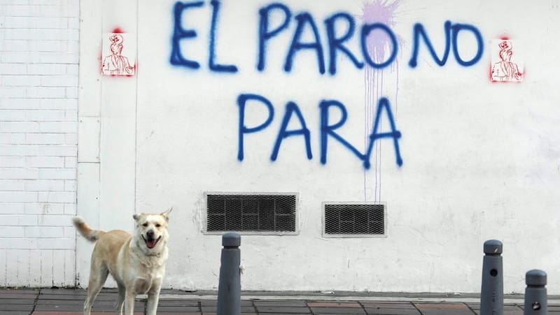 Nuevo paro en Colombia. (Fuente: Archivo)