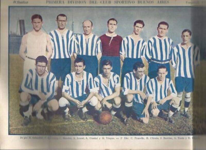 El Club Sportivo Buenos Aires se originó en 1918 a partir de una fusión de clubes, incluyendo ex socios de Boca Juniors (Fuente: El Gráfico / buenosaireshistoria.org.ar)