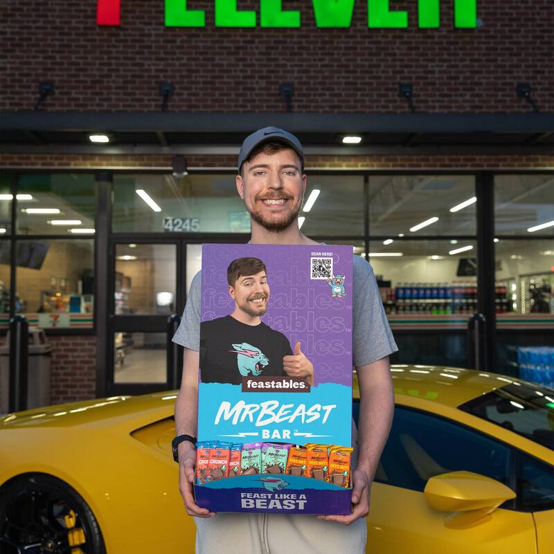 Jimmy Donaldson, conocido como MrBeast, tiene más de 174 millones de suscriptores en YouTube.