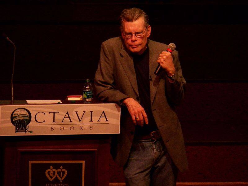 Stephen King. Fuente: Wikipedia.
