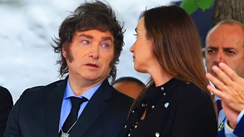 Milei vs. Villarruel: quién tiene mejor imagen según la última encuesta