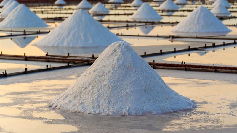 La demanda global de sal sigue en aumento.