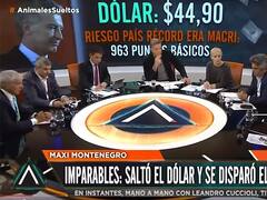 Qué dijeron Maxi Montenegro y Pablo Rossi sobre el salto del riesgo país y el dólar