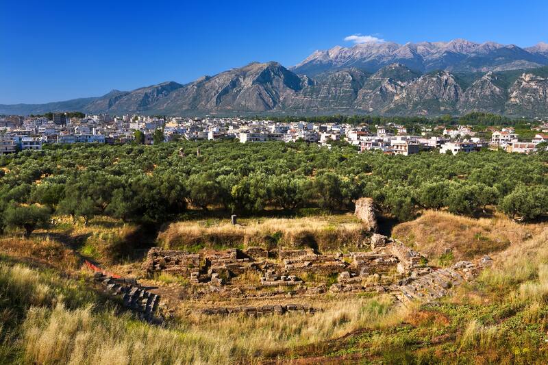 Las ruinas de Esparta, uno de los destinos de este paquete a Grecia. (Fuente: Shutterstock)