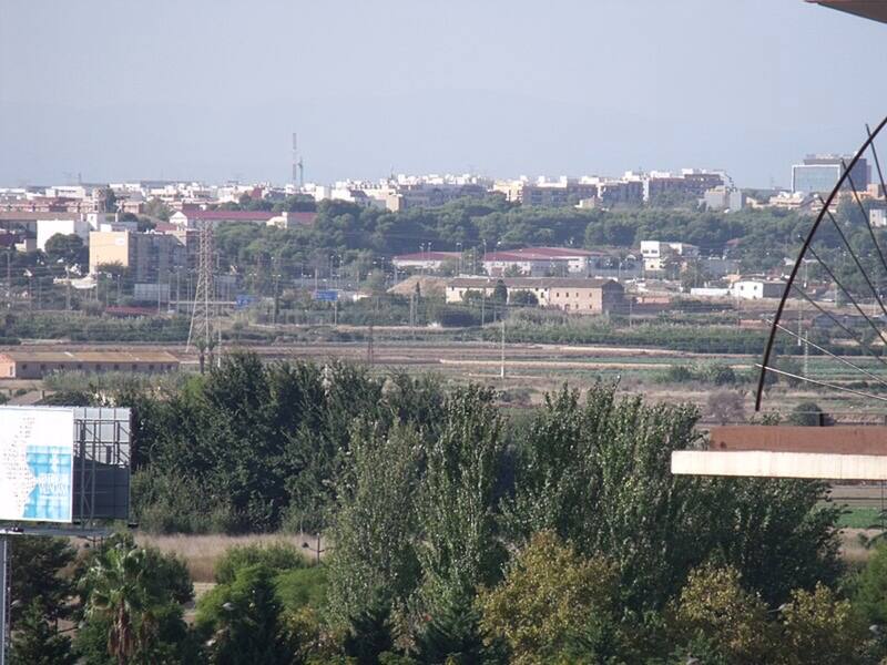 Vista de la huerta en el noroeste del barrio de Sant Pau. (Foto: Wikimedia)