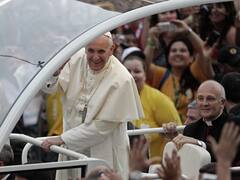 El Papa agradeció el recibimiento “tan cálido en tierra carioca