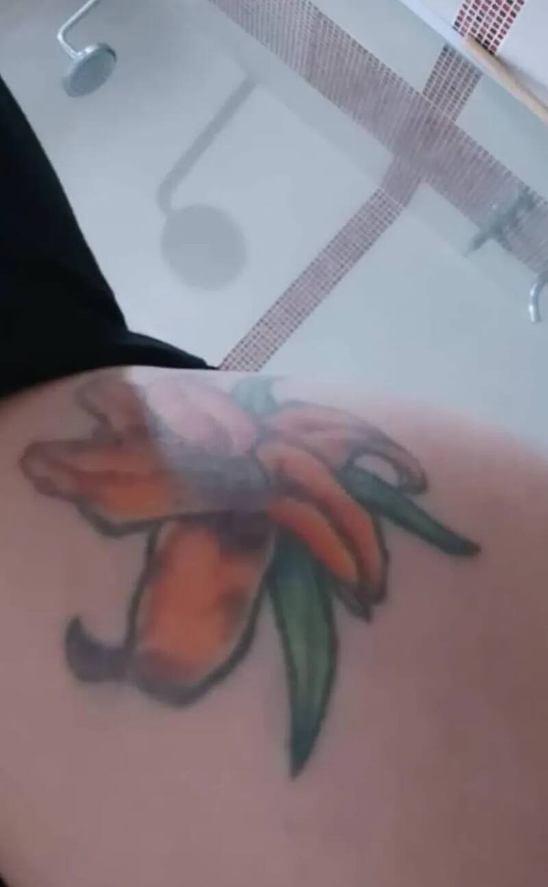 La fotografía que le envió la docente a los alumnos.