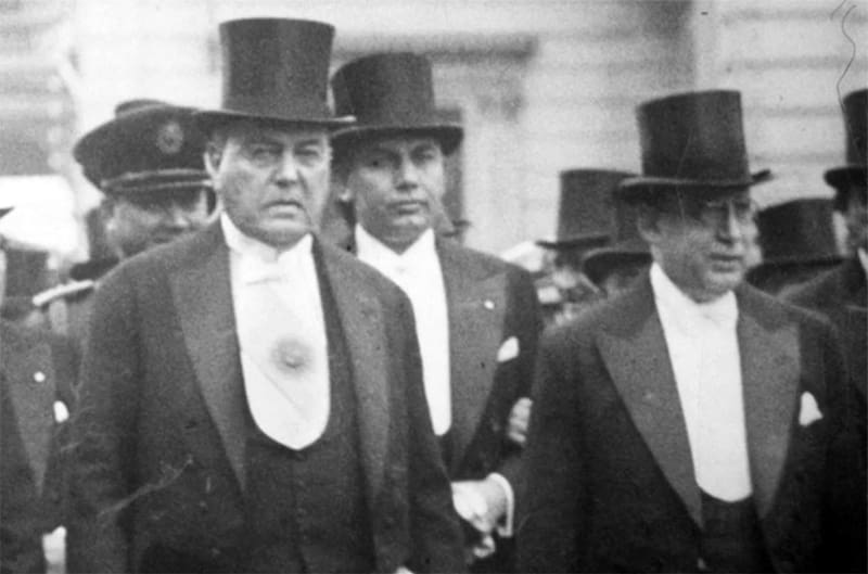 El dos veces presidente argentino Hipólito Yrigoyen.