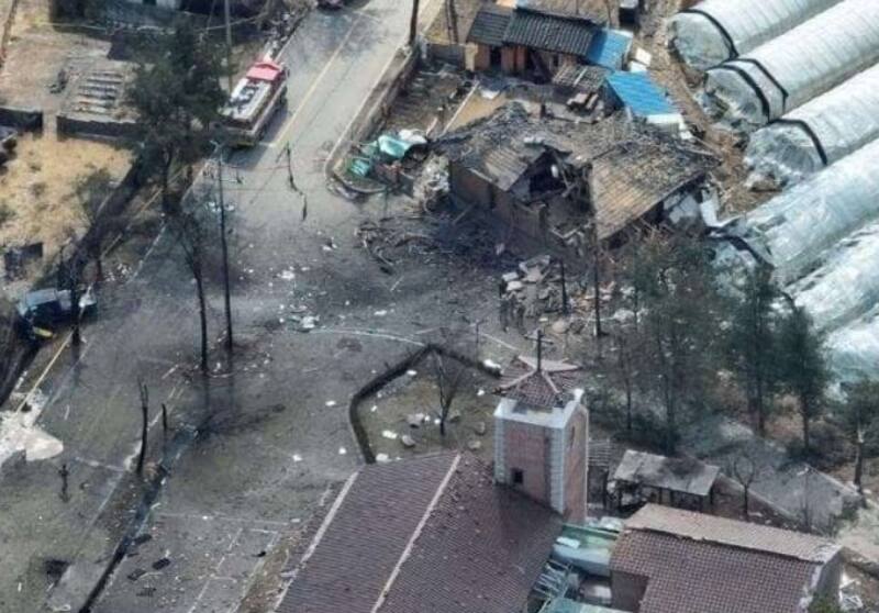 Las primeras indagaciones indican que el bombardeo por error fue causado por la introducción de coordenadas incorrectas en el sistema de navegación. (Foto: CCTV)
