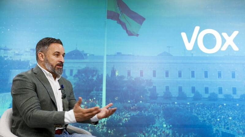 Santiago Abascal considera que la ley de amnistía es anticontitucional.