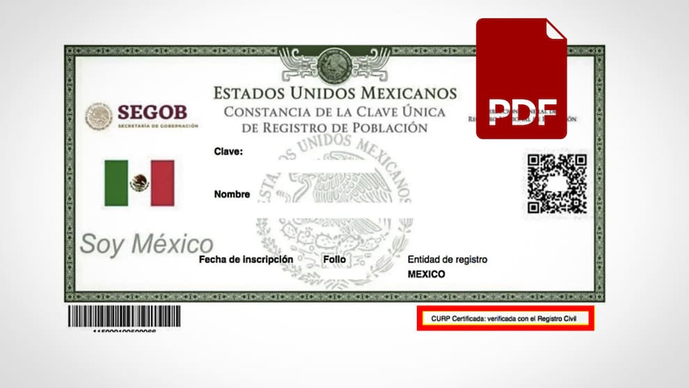 Así puedes descargar tu CURP gratis en simples pasos