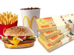 Compras en el exterior: cuánto sale un combo de comida rápida en Estados Unidos