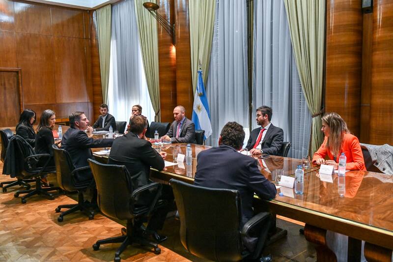 Guzmán, Morra y Nahón se reunieron con Jaramillo del BM, quien aseguró que hay un buen ritmo de desembolsos