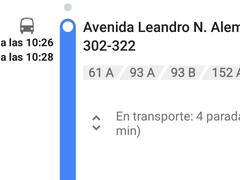 Google Maps ahora te dice que colectivo te podés tomar en la Ciudad y Gran Buenos Aires