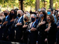 20 años del 11-S: Biden, Obama y Clinton en el emotivo homenaje a las víctimas del atentado contra las Torres Gemelas