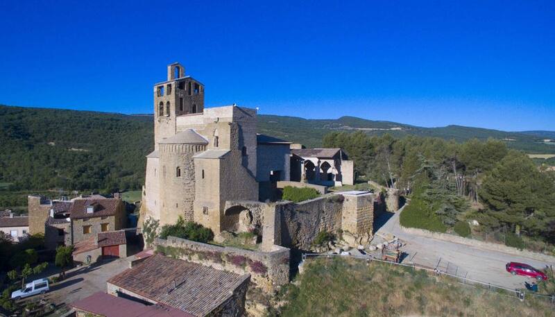El castillo medieval del pueblo. (Foto: in-situ.cat).